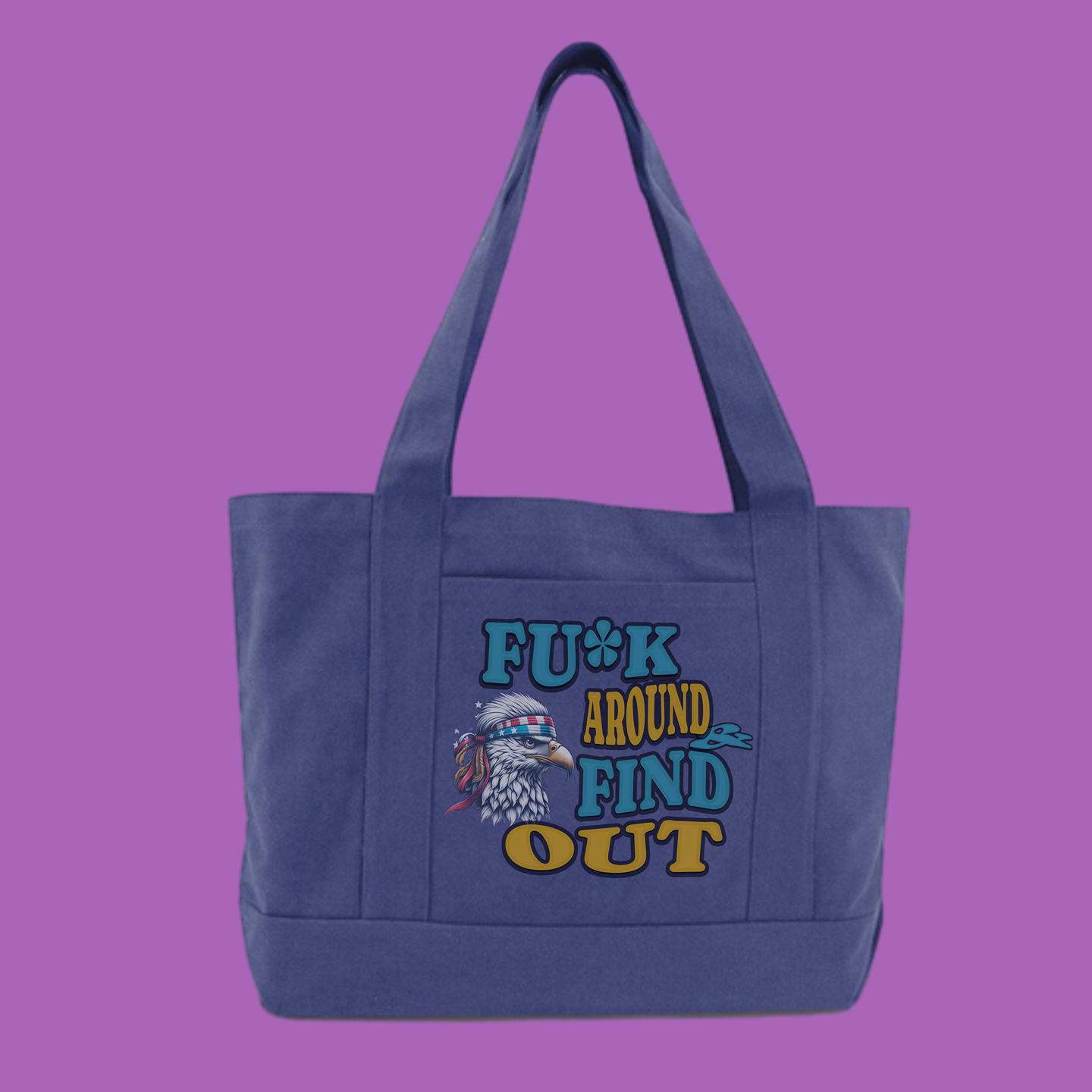 American Bag - Coastal Cotton 12 oz Pigment Dyed Boat Tote