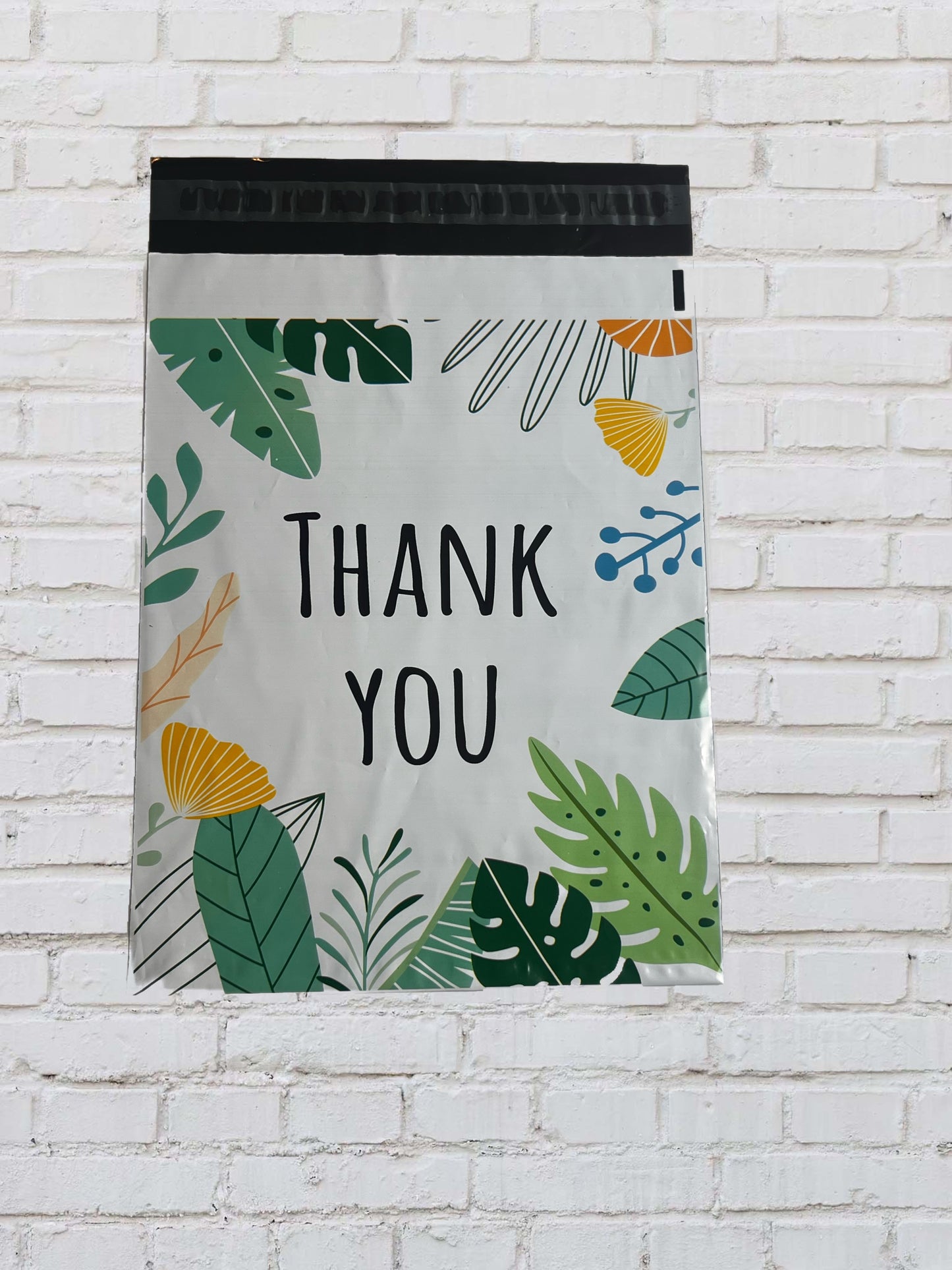 10x13 Premium Poly Mailer- Thank You Plants