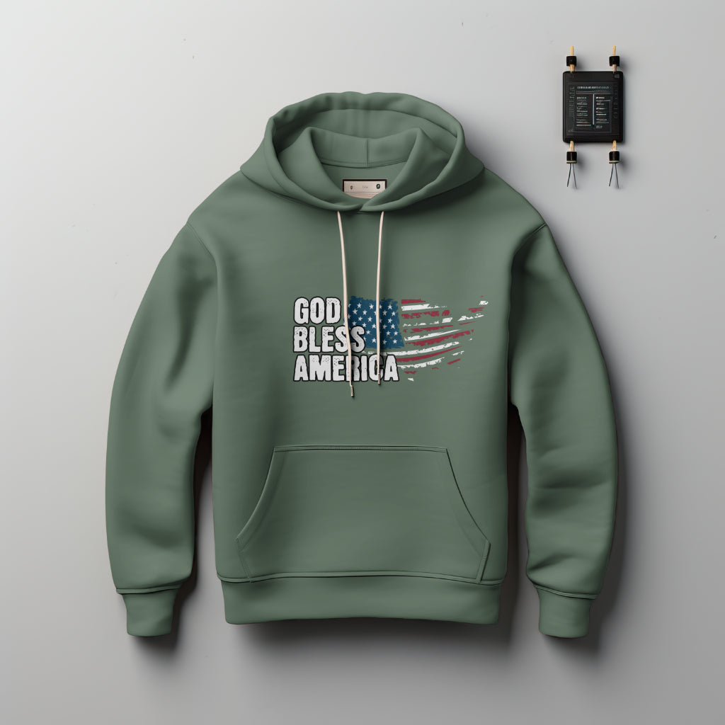 (NEW) GOD BLESS MURICA Hoodie