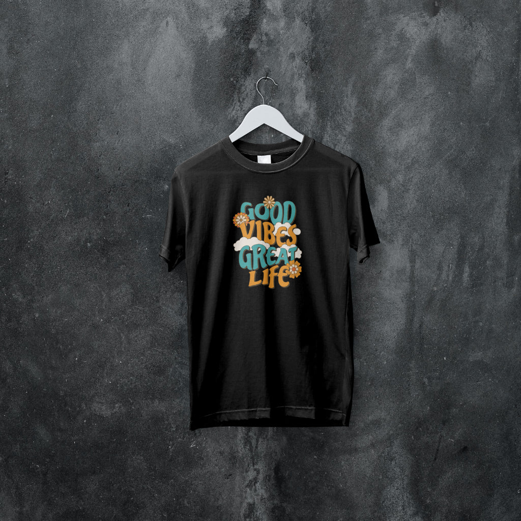 (NEW) Good Vibes Great Life T-shirt