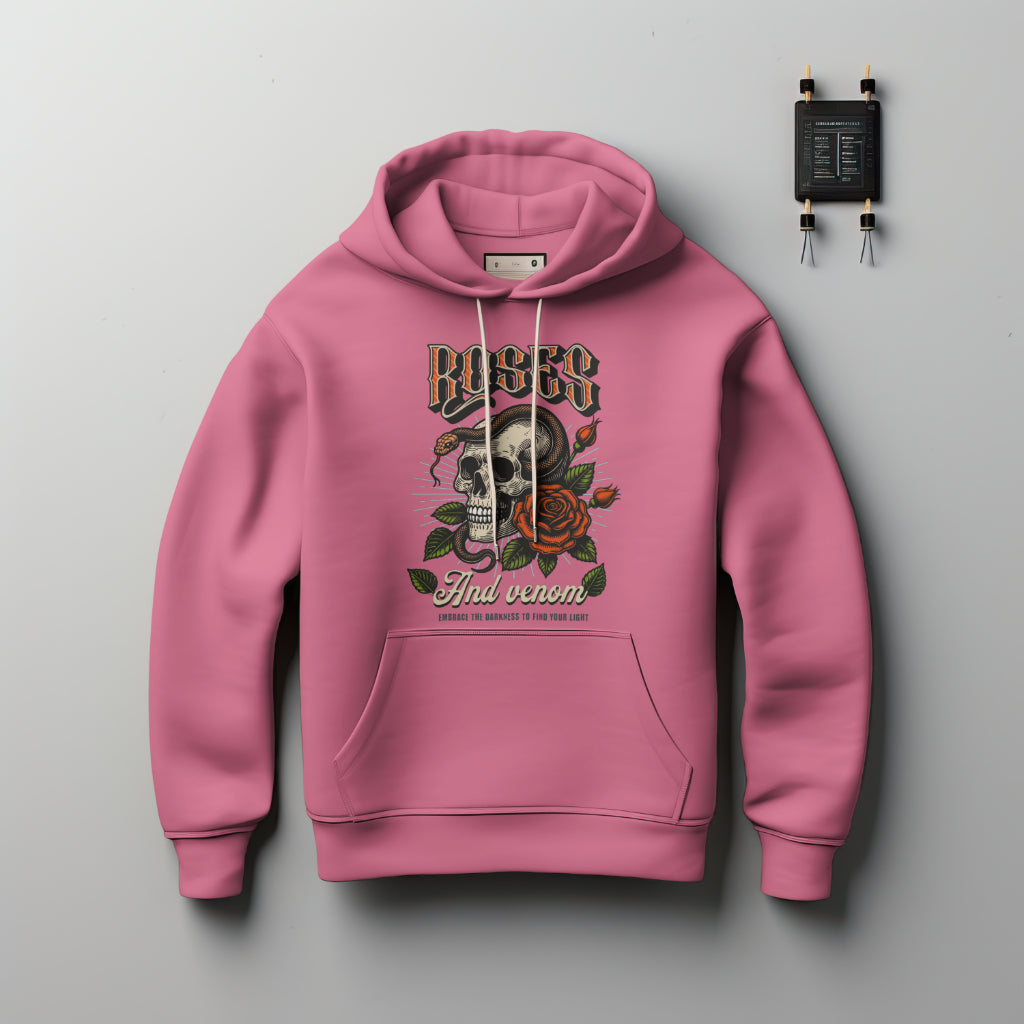 (NEW) Roses and Venom Hoodie