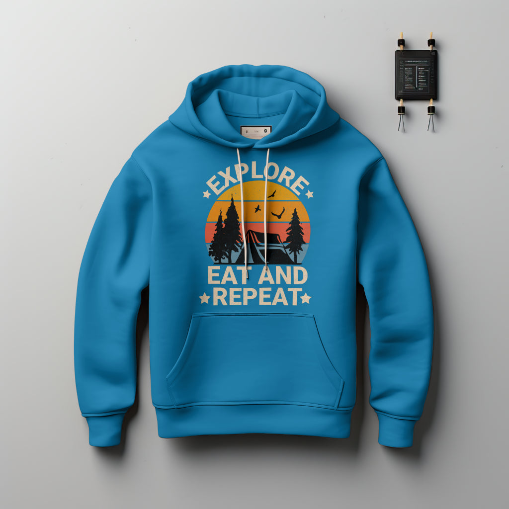 (NEW) Explore, Eat & Repeat Hoodie