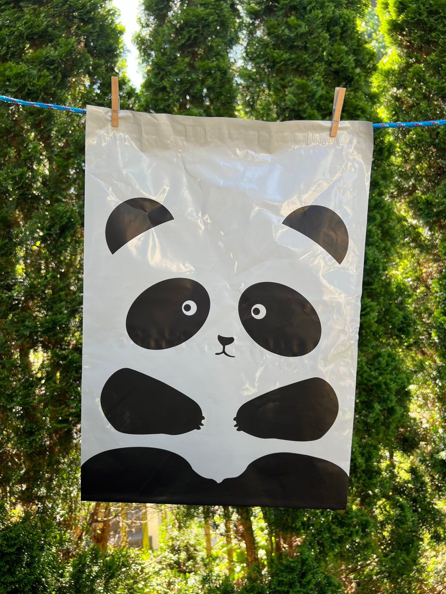 15x19 Premium Poly Mailer- Panda