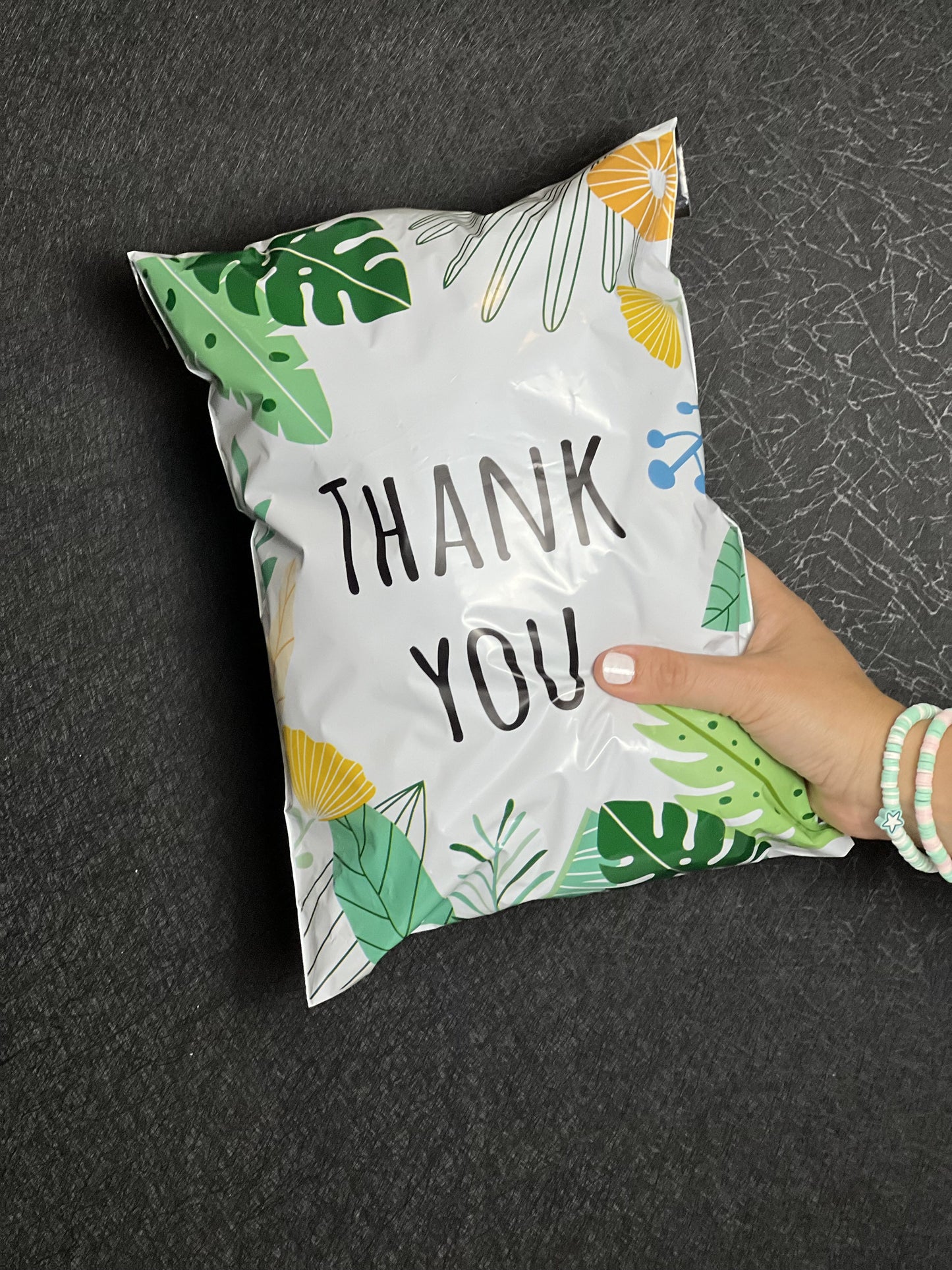 10x13 Premium Poly Mailer- Thank You Plants