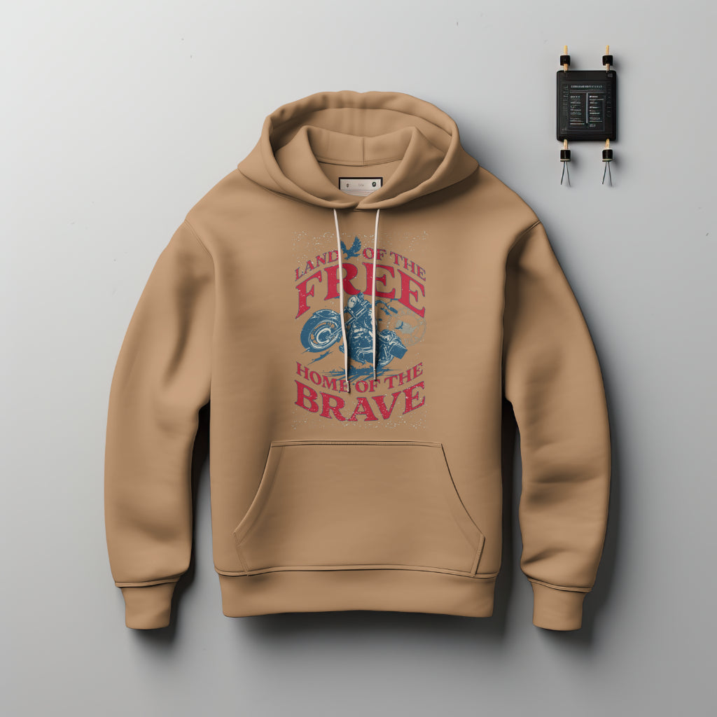 (NEW) Home of Brave Hoodie
