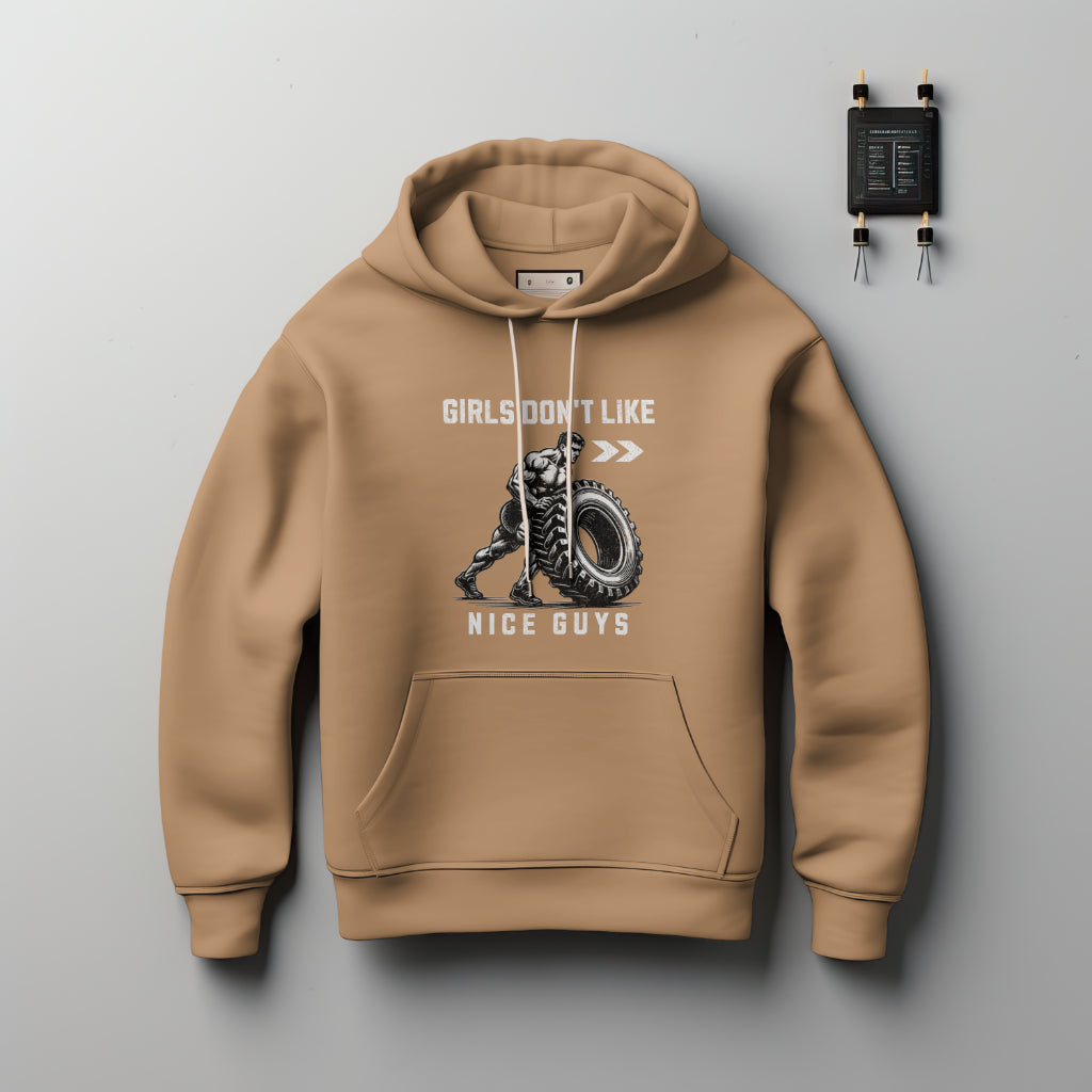 (NEW) Man Flipping Big Tire Workout Hoodie