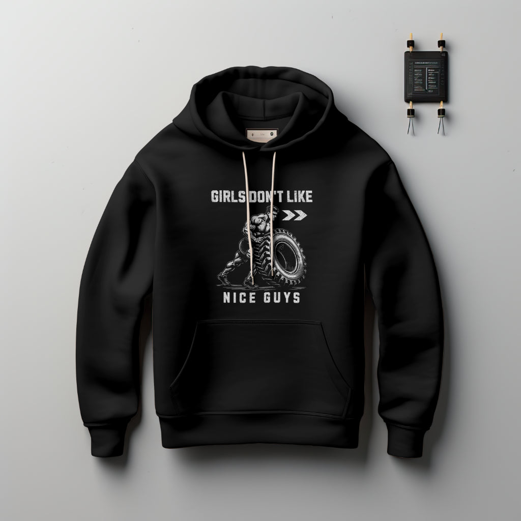 (NEW) Man Flipping Big Tire Workout Hoodie