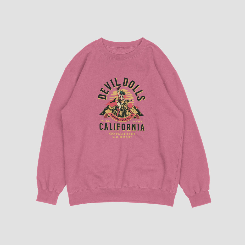 (NEW) Devil Doll Vintage Crewnecks