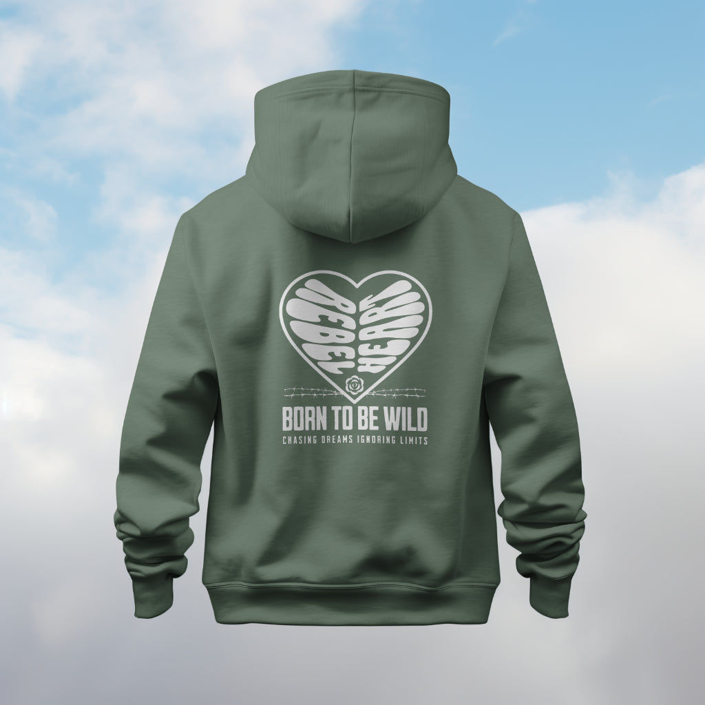 (NEW) Rebel Front and Back Hoodie