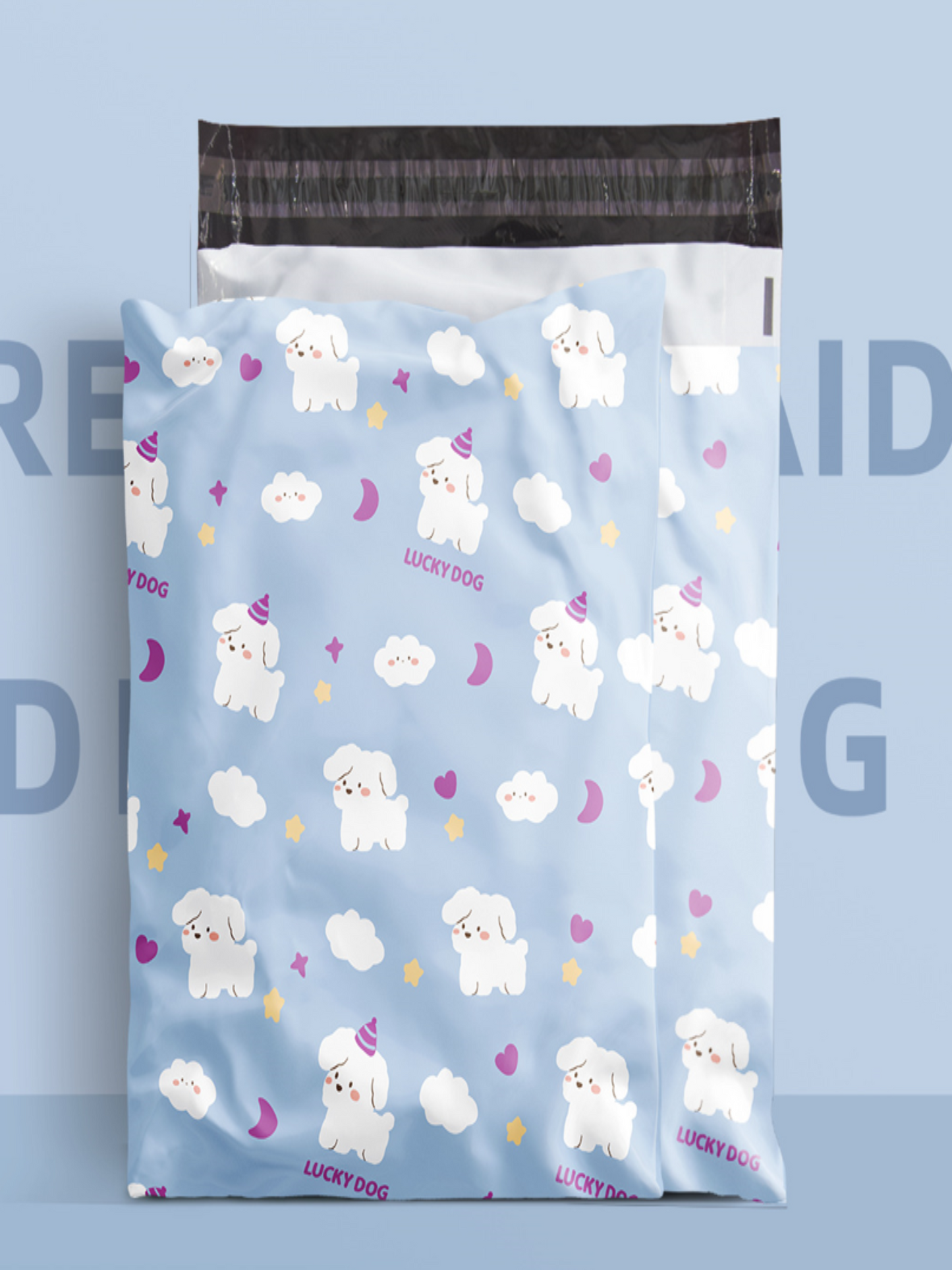 15x19 Premium Poly Mailer- Lucky Dogs