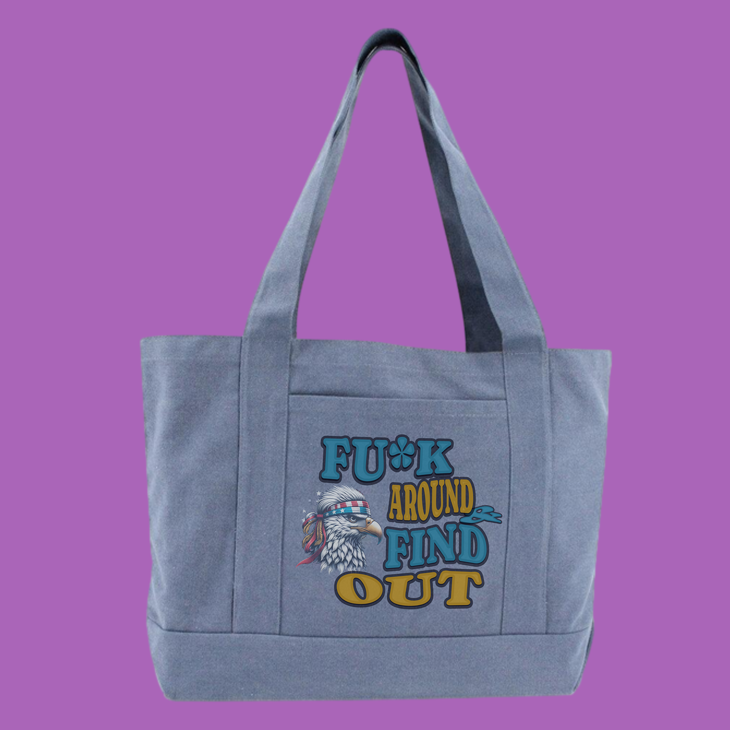 American Bag - Coastal Cotton 12 oz Pigment Dyed Boat Tote