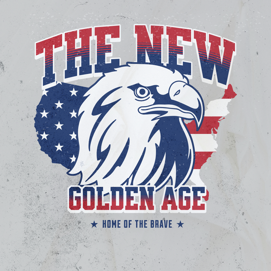 DTF TRANSFER Golden Age for T-Shirts & Hoodie