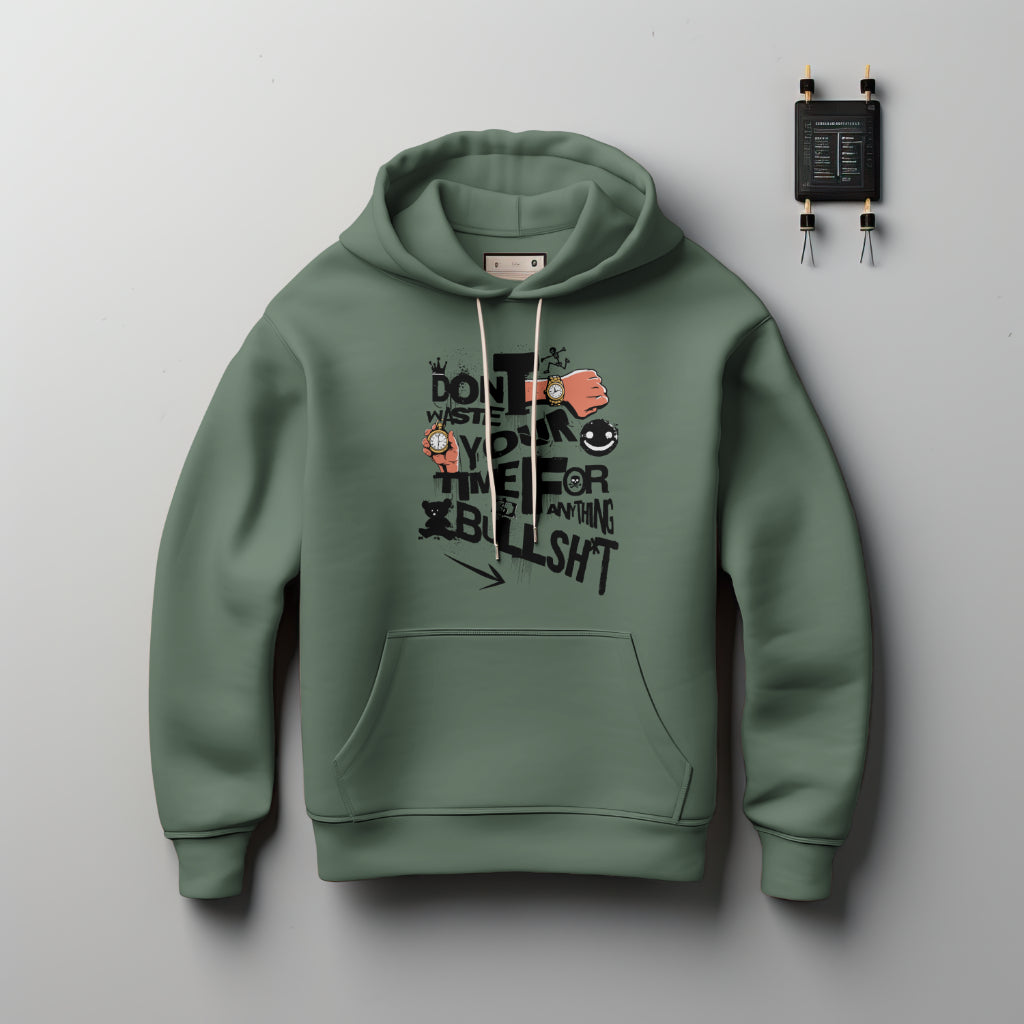 (NEW) Don't Waste Your Time Hoodie