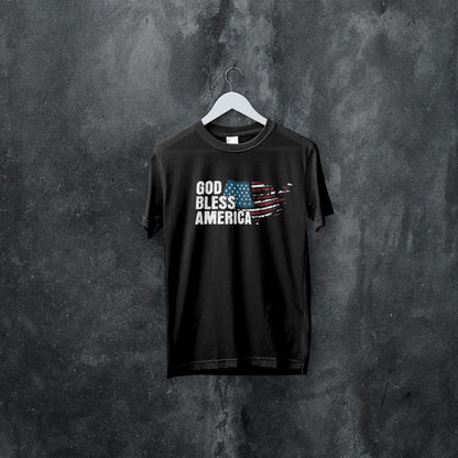 (NEW) God Bless America T-shirt