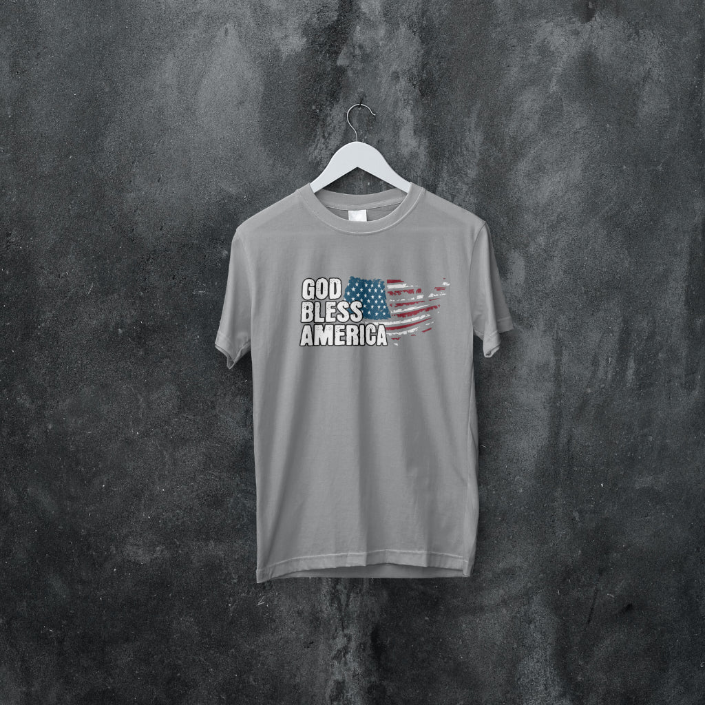 (NEW) God Bless America T-shirt
