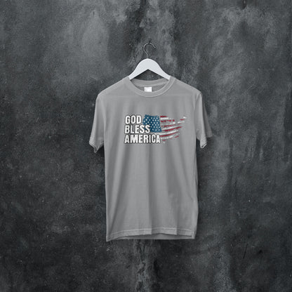 (NEW) God Bless America T-shirt
