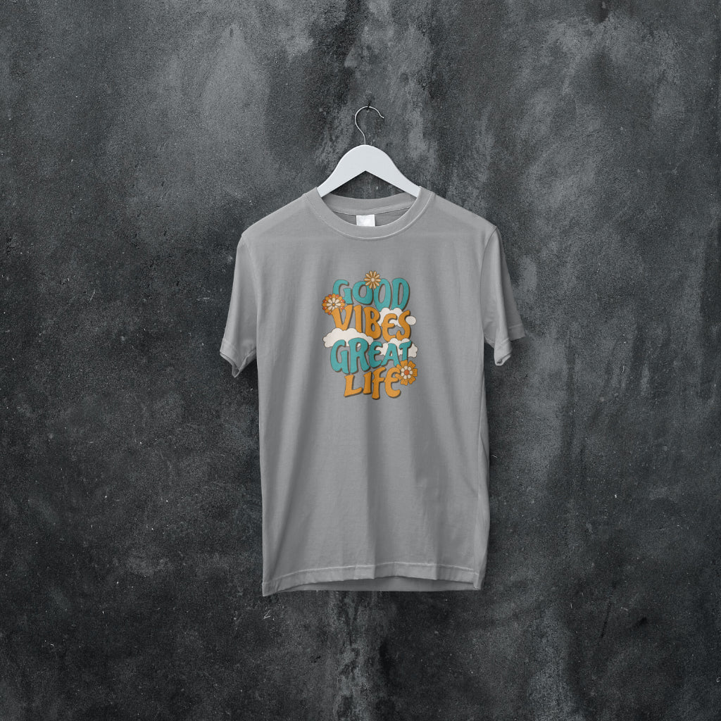 (NEW) Good Vibes Great Life T-shirt
