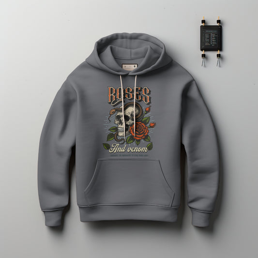 (NEW) Roses and Venom Hoodie