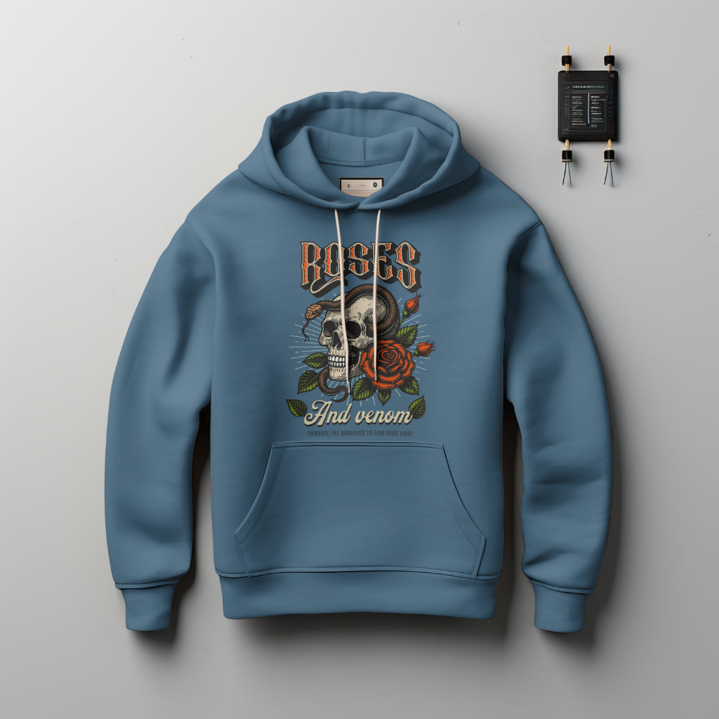 (NEW) Roses and Venom Hoodie