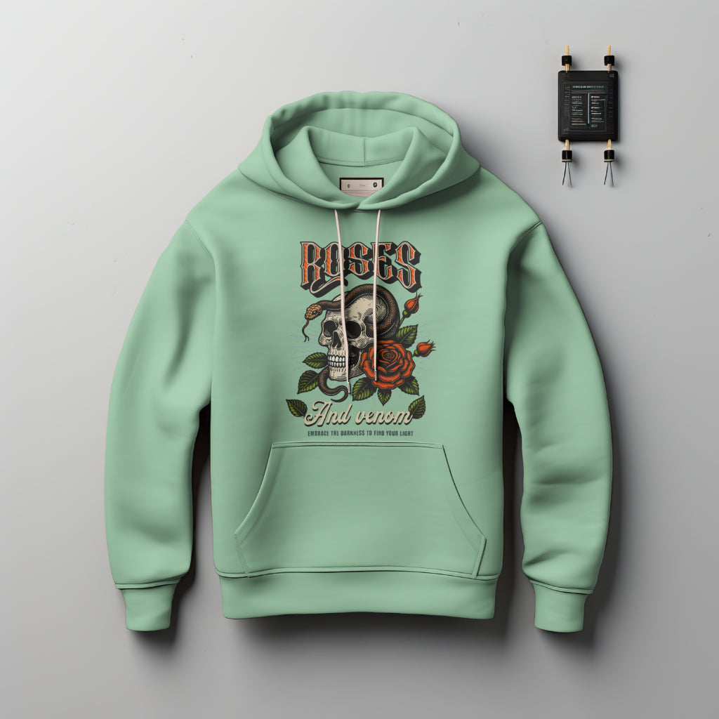 (NEW) Roses and Venom Hoodie
