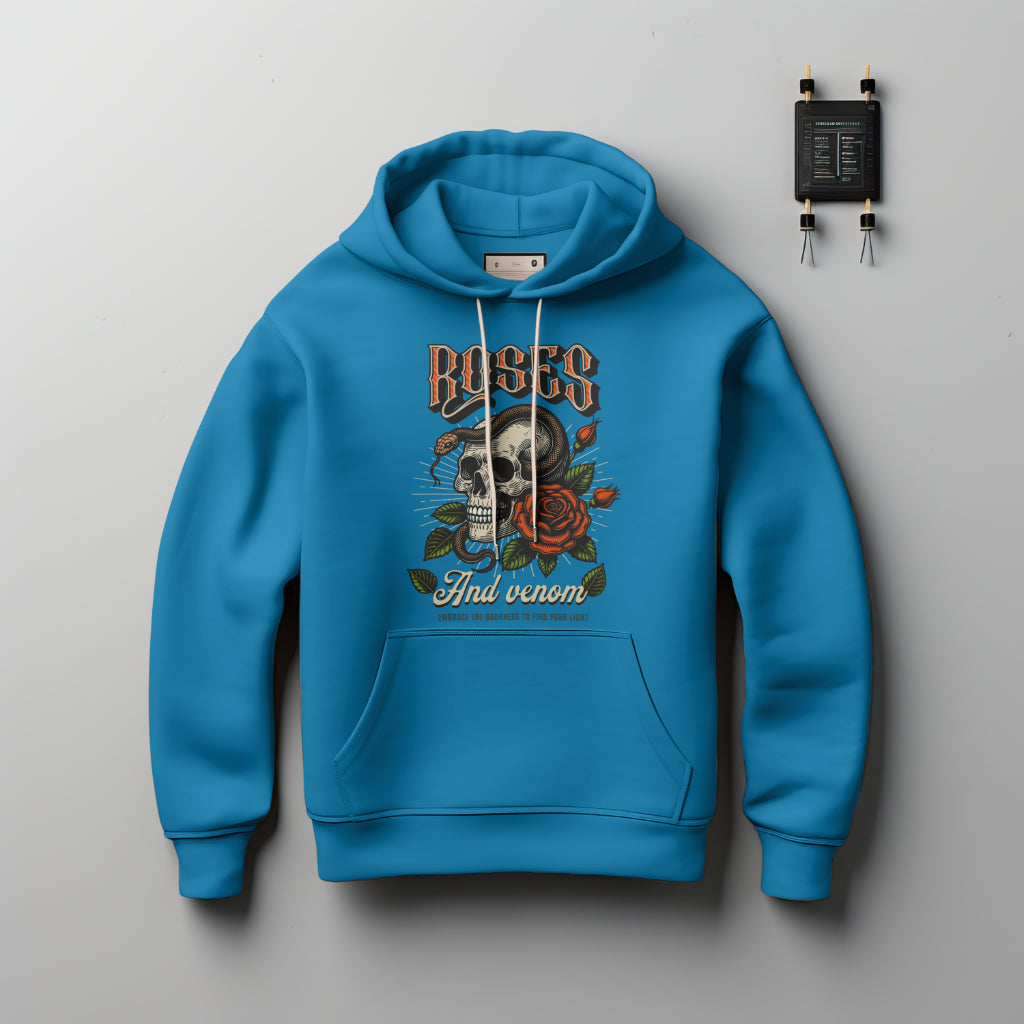 (NEW) Roses and Venom Hoodie