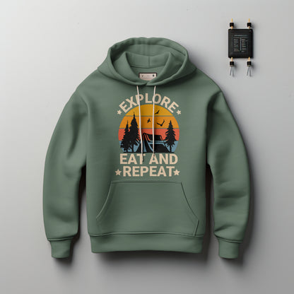 (NEW) Explore, Eat & Repeat Hoodie