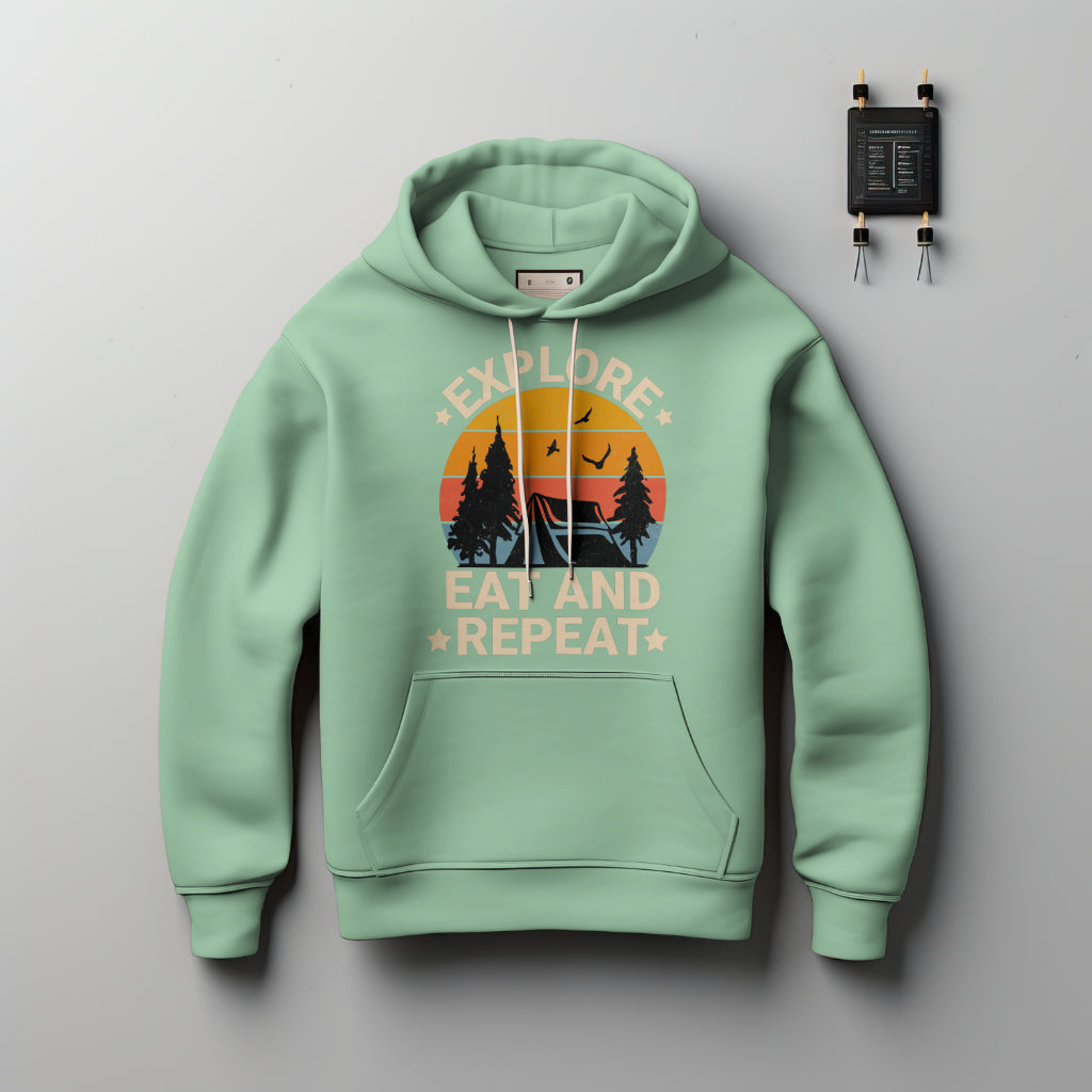 (NEW) Explore, Eat & Repeat Hoodie