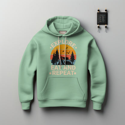 (NEW) Explore, Eat & Repeat Hoodie