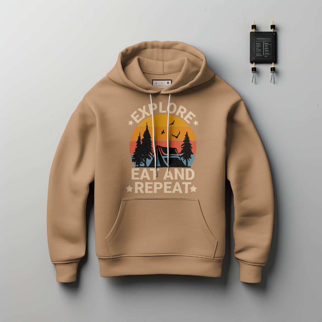 (NEW) Explore, Eat & Repeat Hoodie