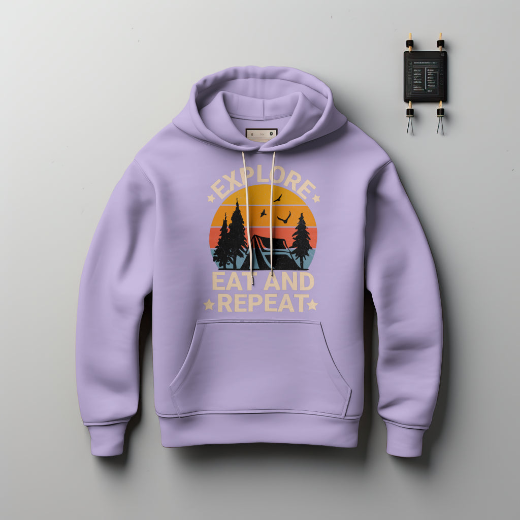 (NEW) Explore, Eat & Repeat Hoodie