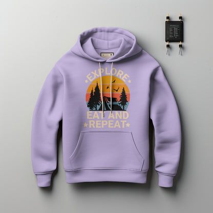 (NEW) Explore, Eat & Repeat Hoodie