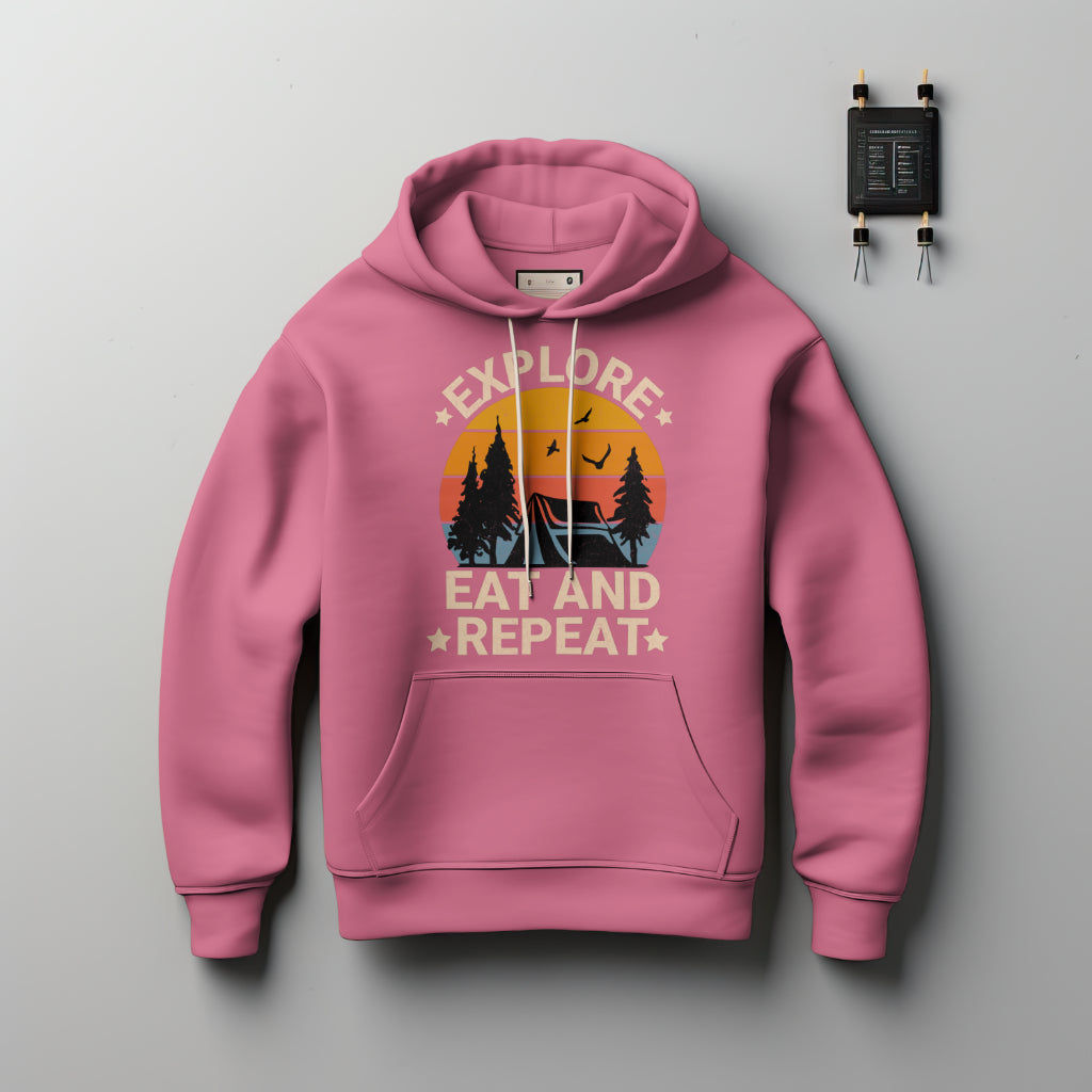 (NEW) Explore, Eat & Repeat Hoodie
