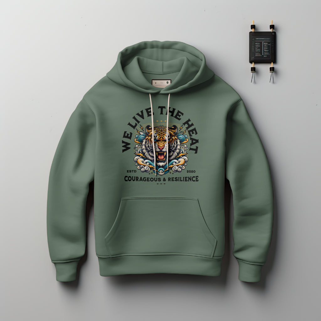 (NEW) We live in the Heat Hoodie