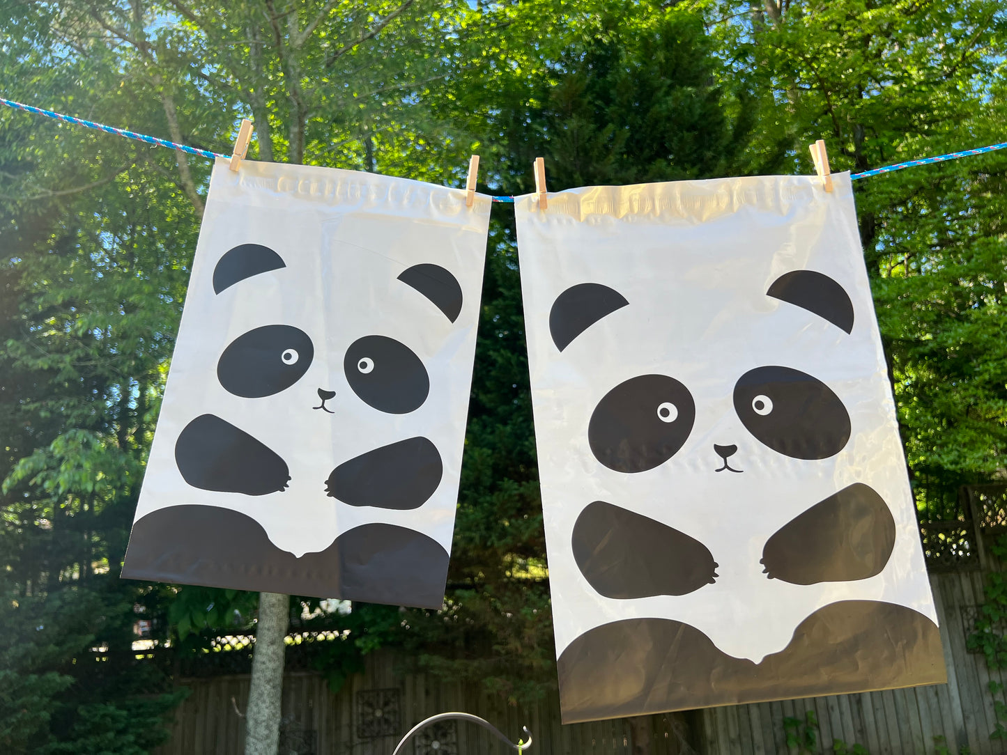 15x19 Premium Poly Mailer- Panda