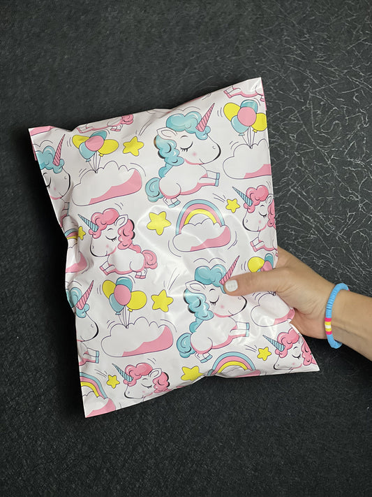 15x19 Premium Poly Mailer- Unicorn