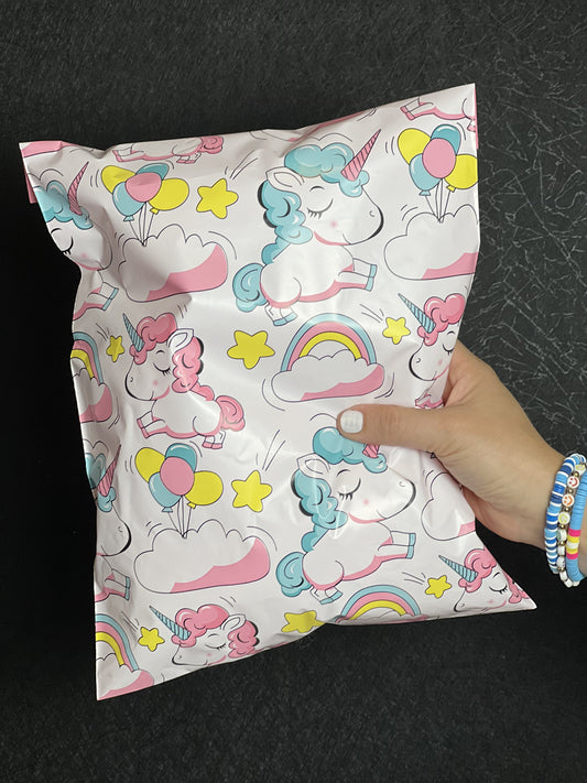 10x13 Premium Poly Mailer- Unicorn