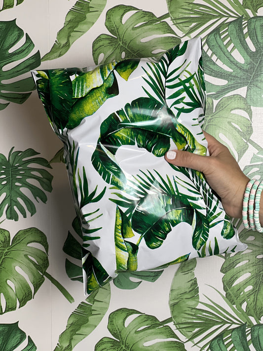 10x13 Premium Poly Mailer- Monstera Love