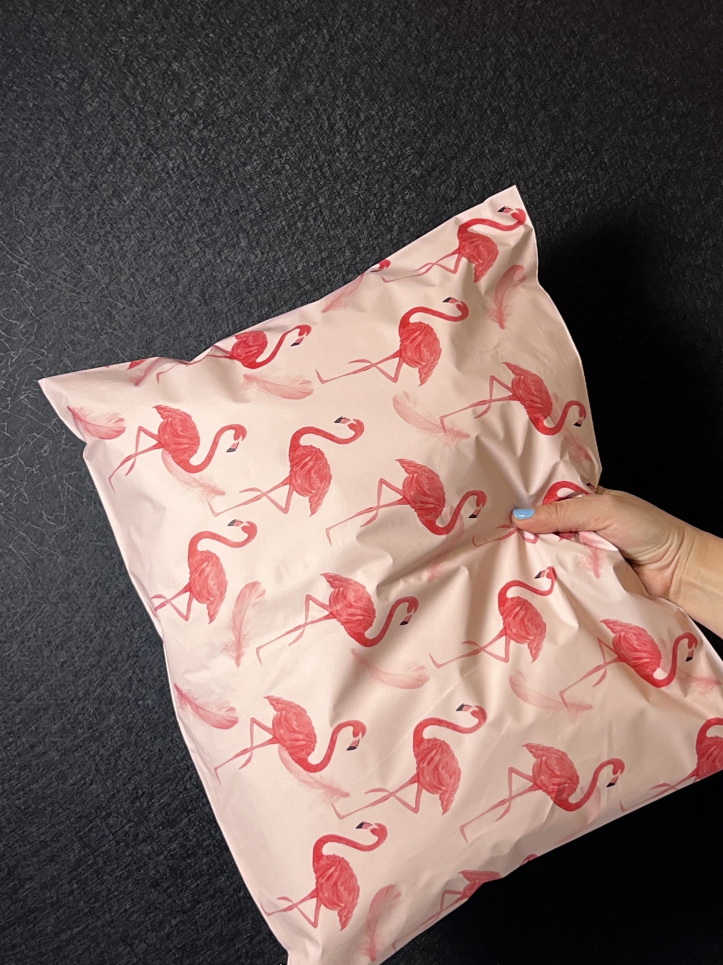 15x19 Premium Poly Mailer- Pinky Flamingo
