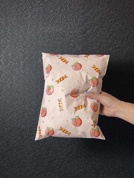 10x13 Premium Poly Mailer- Peach Party