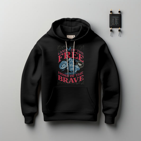 (NEW) Home of Brave Hoodie