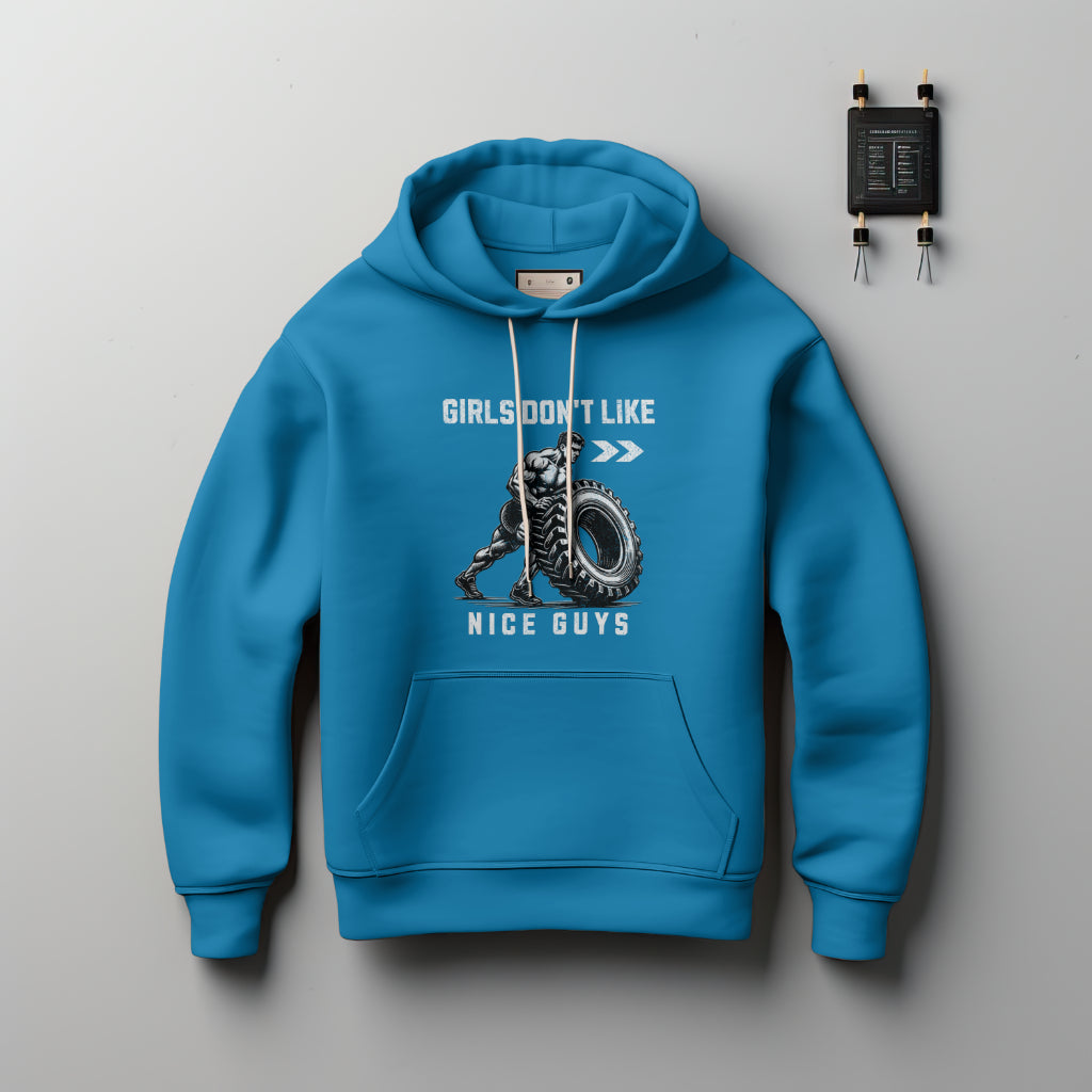 (NEW) Man Flipping Big Tire Workout Hoodie