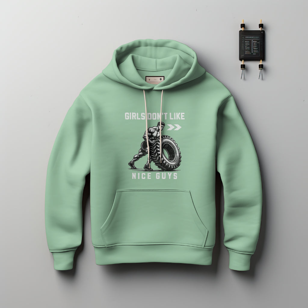 (NEW) Man Flipping Big Tire Workout Hoodie