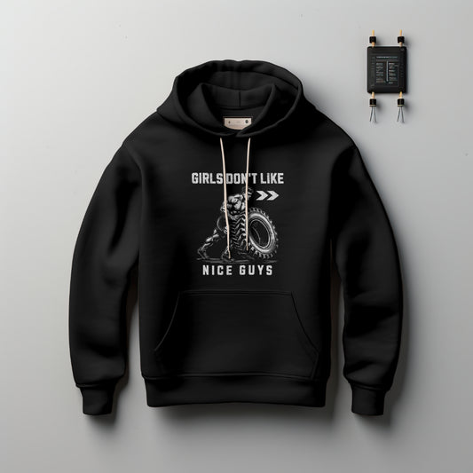 (NEW) Man Flipping Big Tire Workout Hoodie