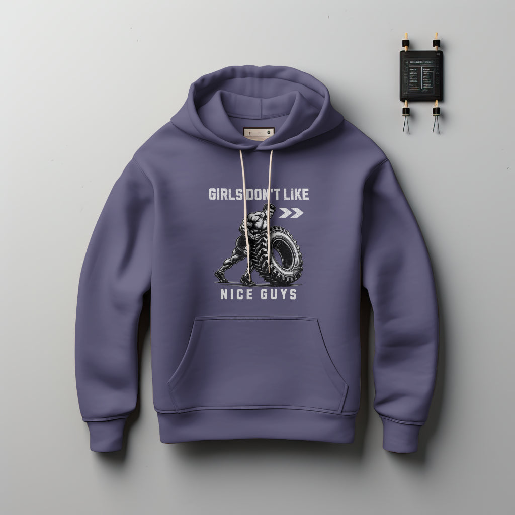 (NEW) Man Flipping Big Tire Workout Hoodie