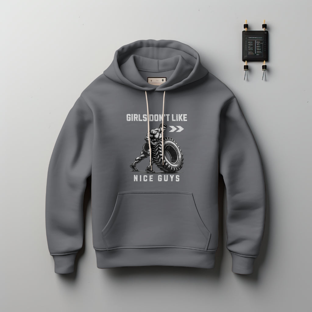 (NEW) Man Flipping Big Tire Workout Hoodie