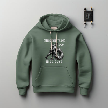 (NEW) Man Flipping Big Tire Workout Hoodie