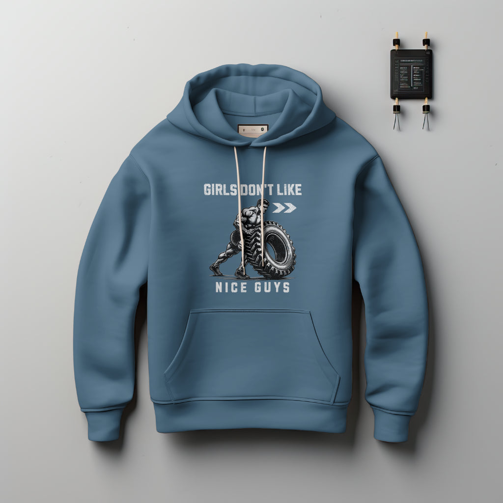 (NEW) Man Flipping Big Tire Workout Hoodie