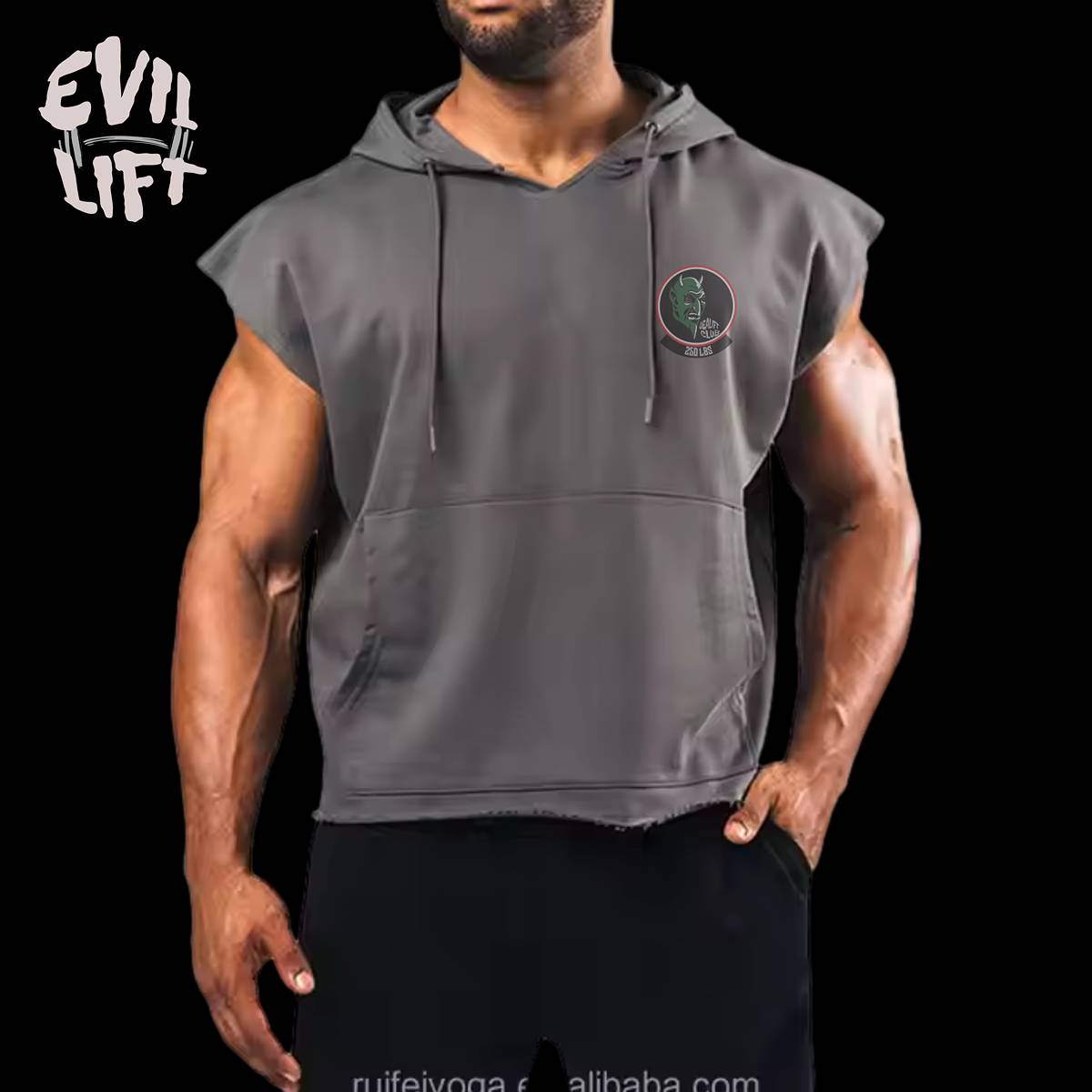 Evil Lift - 250lbs DEADLIFT Club Tank - Template