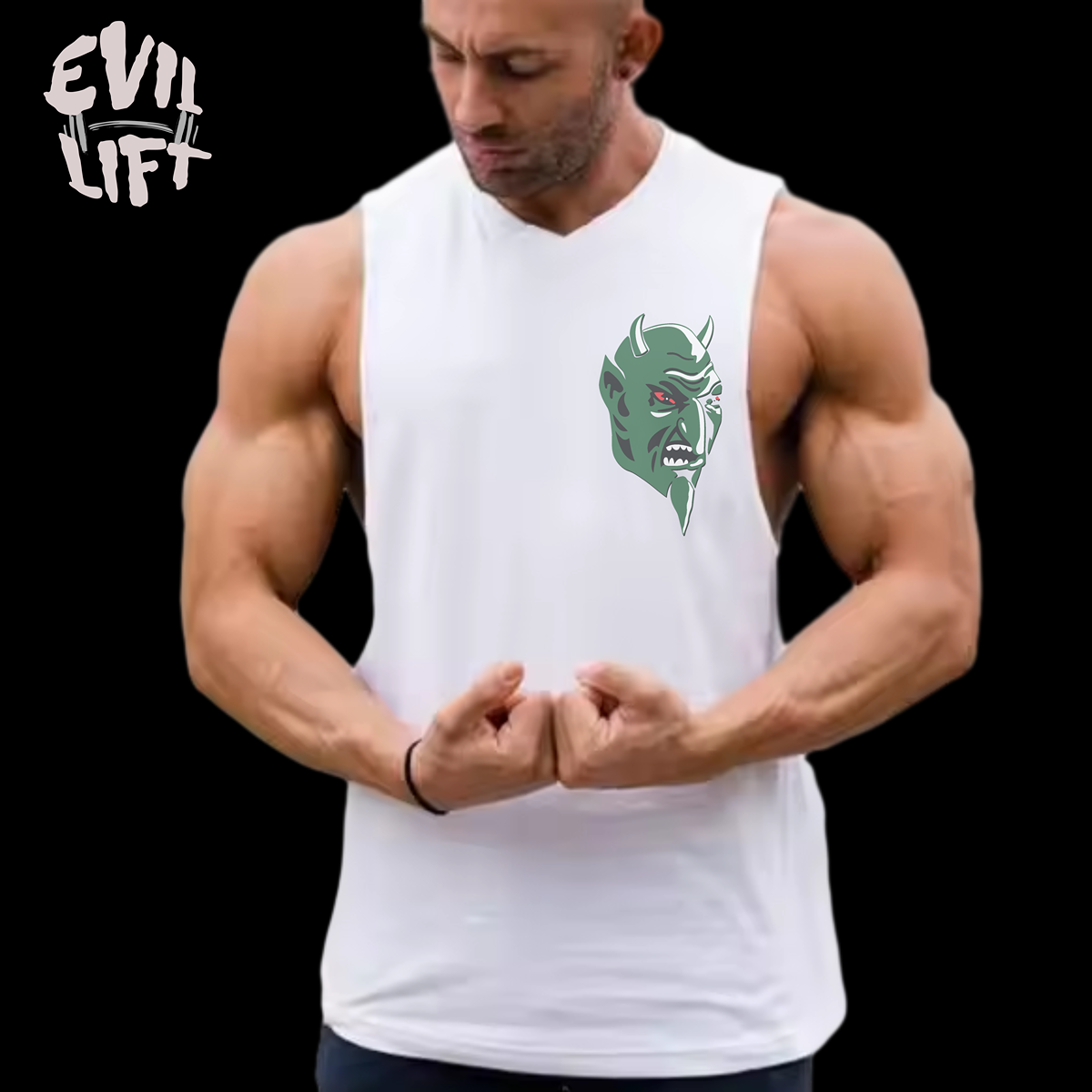 Evil Lift - 250lbs DEADLIFT Club Tank - Template