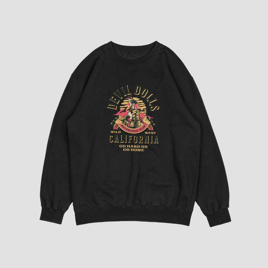 (NEW) Devil Doll Vintage Crewnecks
